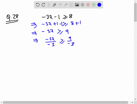 solve-each-of-the-inequalities-and-graph-the-solution-set-on-a-number-line-objective-2-3-x-1-geq-8