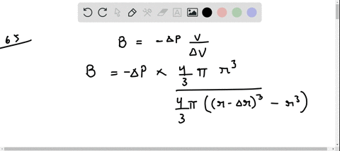 normal-forces-are-applied-uniformly-over-the-surface-of-a-spherical-volume-of-water-whose-radius-is-