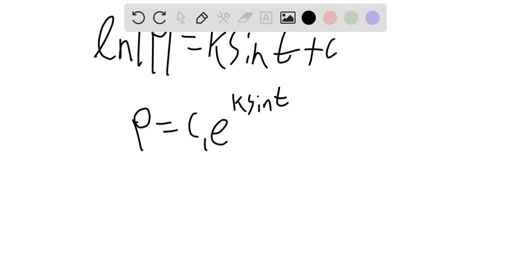 solved-the-differential-equation-d-p-d-t-k-cost-p-where-k-is-a