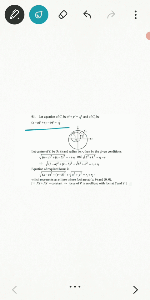 let-c_1-and-c_2-be-two-circles-with-c_2-lying-inside-c_1-a-circle-c-lying-inside-c_1-touches-c_1-int