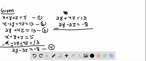in-exercises-19-44-solve-the-system-of-linear-equations-and-check-any-solution-algebraically-leftb-2