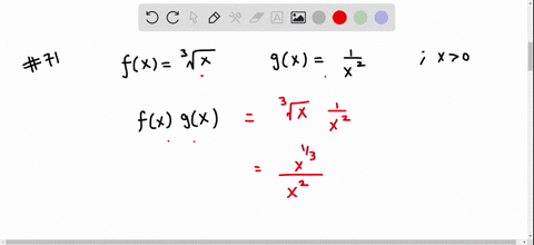 let-fxsqrt3x-and-gxfrac1x2-calculate-the-following-functions-take-x-0-fx-gx