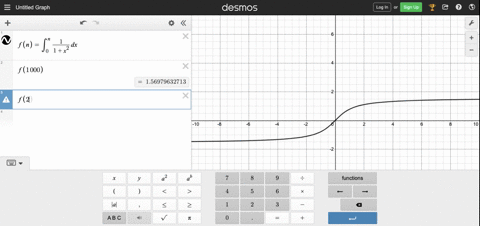 use-a-graphing-utility-to-draw-the-graph-of-fxfrac11x2-on-010-a-calculate-int_0n-fx-d-x-for-n1000250