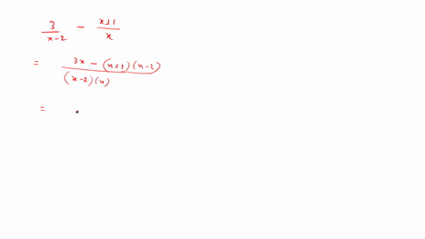 simplify-frac3x-2-fracx1x
