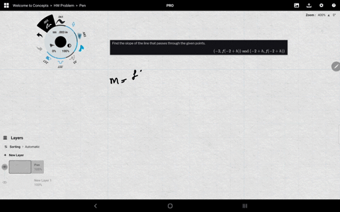 find-the-slope-of-the-line-that-passes-through-the-given-points-2-f-2h-text-and-2h-f-2h