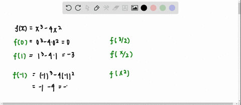 evaluate-the-function-at-the-indicated-values-beginarraylfxx3-4-x2-f0-f1-f-1-fleftfrac32right-flef-2