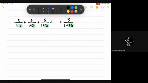 use-the-summation-properties-and-rules-to-evaluate-each-series-frac511frac512frac513dotsfrac5115