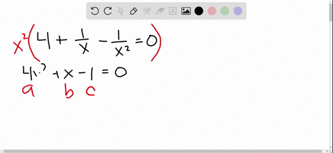 find-the-real-solutions-if-any-of-each-equation-use-the-quadratic-formula-4frac1x-frac1x20