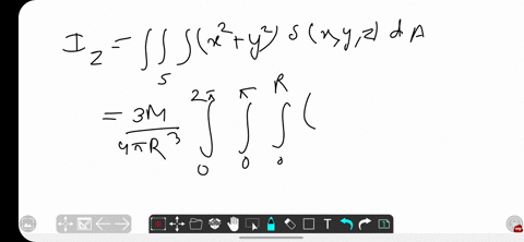 show-that-the-moment-of-inertia-of-a-sphere-of-radius-r-of-total-mass-m-with-uniform-mass-density-ab