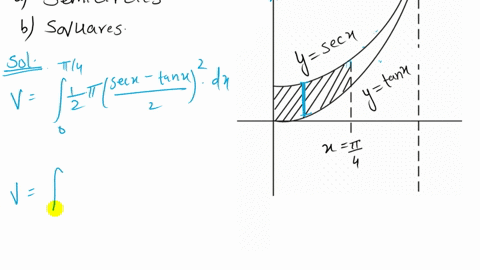 the-base-of-a-solid-is-the-region-bounded-by-ysec-x-and-ytan-x-with-x-in0-pi-4-find-the-volume-of--2