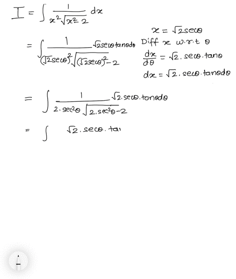 in-exercises-1-4-evaluate-the-integral-by-following-the-steps-given-iint-fracd-xx2-sqrtx2-2-a-show-t