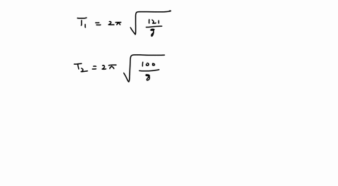two-pendulums-of-length-121-mathrmcm-and-100-mathrmcm-start-vibrating-at-same-instant-the-two-are-in