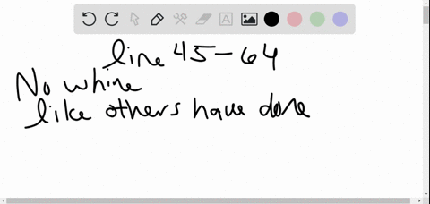 the-extended-quotation-in-lines-45-64-is-most-likely-included-to-a-illustrate-an-unusual-response-b-