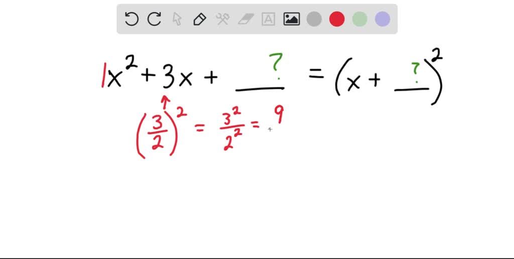 X 2 5X 3 0 COMPLETE THE SQUARE visual data 6