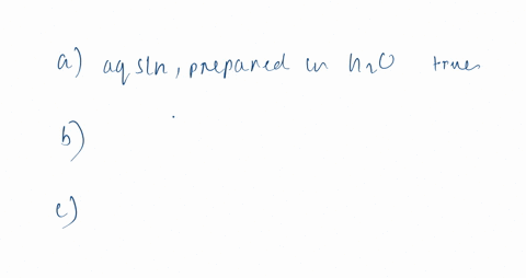 which-of-the-following-statements-isare-true-regarding-solutions-a-if-a-solute-is-dissolved-in-water