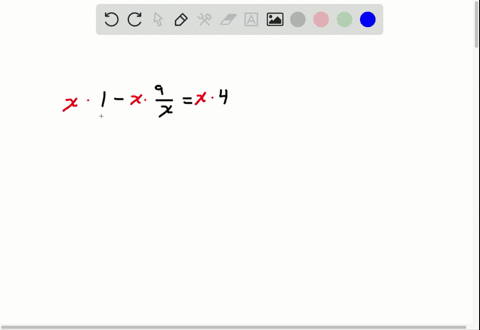 solve-1-frac9x4