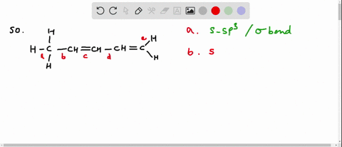 classify-each-of-the-labeled-bonds-in-the-following-structure-in-terms-of-the-bond-type-sigma-or-pi-