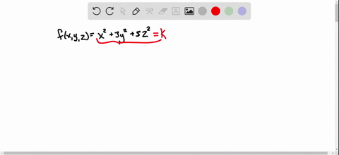 SOLVED:Describe the level surfaces of the function. f(x, y, z) = x^2 ...