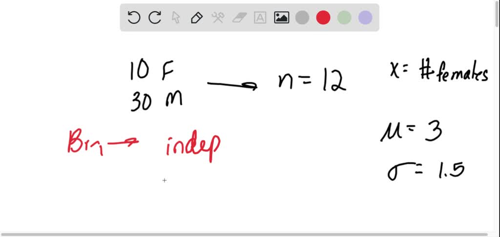 A Class Consists Of 10 Males And 30 Females