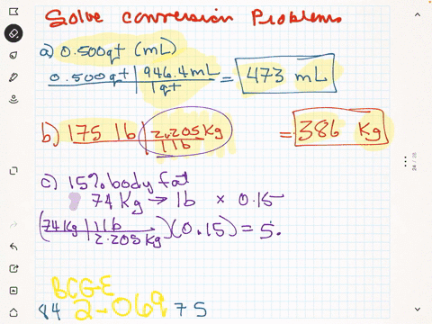 solve-each-of-the-following-problems-using-one-or-more-oonversion-factors-a-a-container-holds-0500-q
