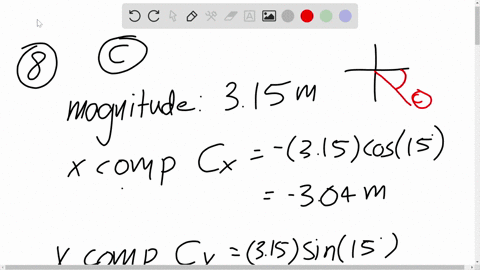let-veccleft315-mathrmm-15circ-text-above-the-negative-x-text-axis-and-vecdright-left256-mathrmm-30c