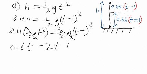an-object-falls-a-distance-h-from-rest-if-it-travels-060-h-in-the-last-100-mathrms-find-a-the-time-a