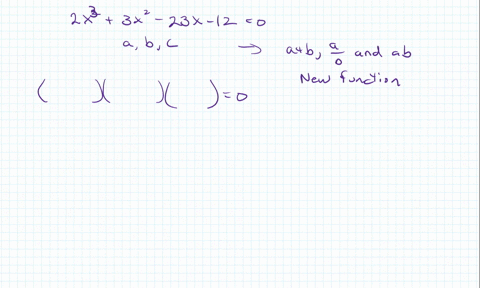 Solved The Roots Of The Equation 2 X 3 3 X 2 23 X 12 0 Are Represented Solved The Roots Of The Equation 2 X 3 3 X 2 23 X 12 0 Are Represented