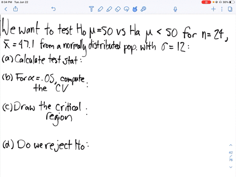 to-test-h_0-mu50-versus-h_1-mu50-a-random-sample-of-size-n24-is-obtained-from-a-population-that-is-k