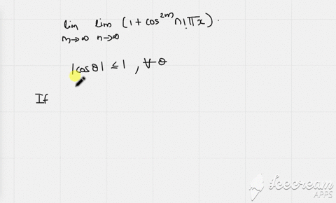 lim-_m-rightarrow-infty-lim-_n-rightarrow-inftyleft1cos-2-m-n-pi-xright-is-equal-to-a-2-b-1-c-0-d-no