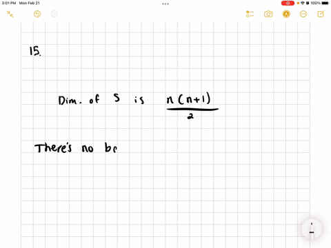 what-is-the-dimension-of-the-space-s-of-all-n-by-n-real-symmetric-matrices-the-spectral-theorem-says