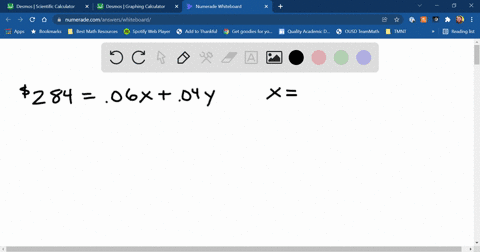 set-up-a-linear-system-and-solve-jerry-earned-a-total-of-284-in-simple-interest-from-two-separate-ac