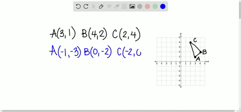 on-a-coordinate-plane-draw-triangle-a-b-c-with-vertices-at-a31-b42-and-c24-then-graph-and-describe-4