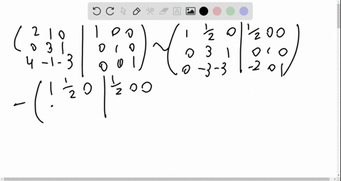 find-the-inverse-if-it-exists-for-each-matrix-leftbeginarrayrrr2-1-0-0-3-1-4-1-3endarrayright