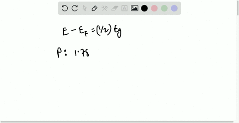 pure-germanium-has-a-band-gap-of-067-ev-the-fermienergy-is-in-the-middle-of-the-gap-a-for-temperatur