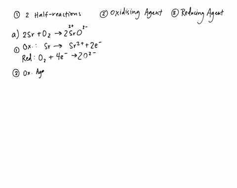 for-the-complete-redox-reactions-given-here-i-break-down-each-reaction-into-its-half-reactions-ii-id