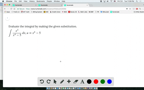 evaluate-the-integral-by-making-the-given-substitution-displaystyle-int-fracx3x4-5-dx-u-x4-5