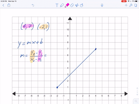 write-the-equation-of-each-line-in-the-given-form-the-line-through-47-and-21-in-slope-intercept-form