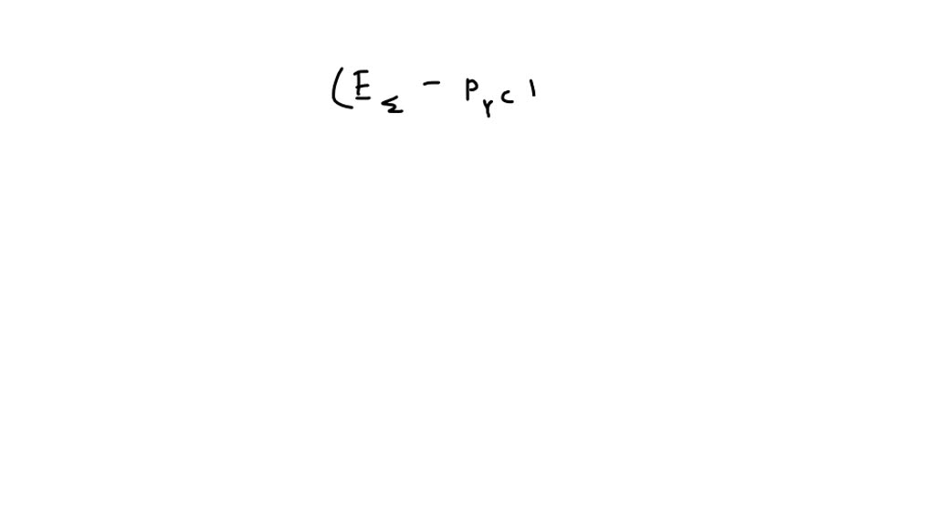 SOLVED A sigma baryon at rest decays into a lambda baryon and a photon