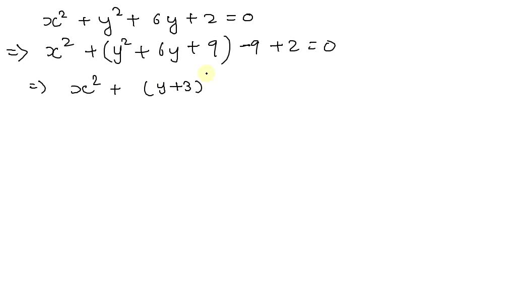 solved-show-that-the-equation-represents-a-circle-and-find-the-center