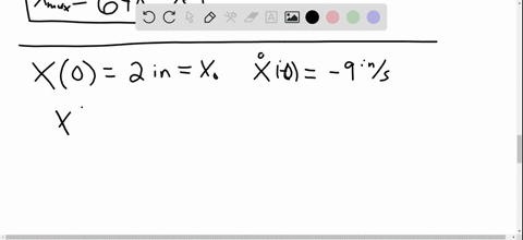 for-the-system-of-prob-8-2-determine-the-position-x-as-a-function-of-time-if-the-mass-is-released-at