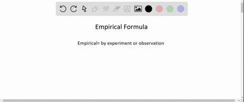 what-does-the-word-empirical-in-empirical-for-mula-mean