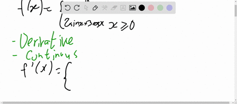 find-values-of-a-and-b-that-make-fxleftbeginarrayll-a-xb-x-0-2-sin-x3-cos-x-x-geq-0-endarrayright-di