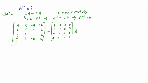 SOLVED:Try to invert Wilson's matrix. Invert the inverse. How close do ...