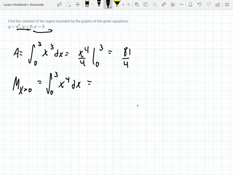 find-the-centroid-of-the-region-bounded-by-the-graphs-of-the-given-equations-yx3-y0-x3