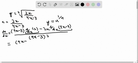 calculate-the-derivative-of-the-following-functions-ysqrt4frac2-x4-x-3