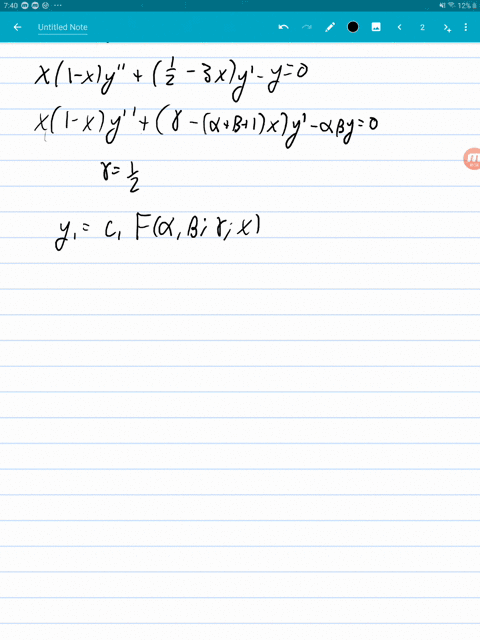 SOLVED y 1 2 6 x 1 