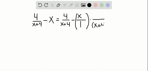simplify-frac4x4-x