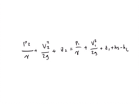 water-is-pumped-from-the-tank-shown-in-fig-p51-18a-the-head-loss-is-known-to-be-12-mathrmv2-2-mathrm