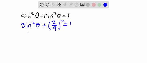 if-cos-thetafrac29-and-theta-is-in-the-1text-st-quadrant-find-sin-theta-2