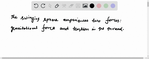 the-swinging-sphere-experiences-two-forces-the-gravitational-force-and-the-tension-of-the-thread-now